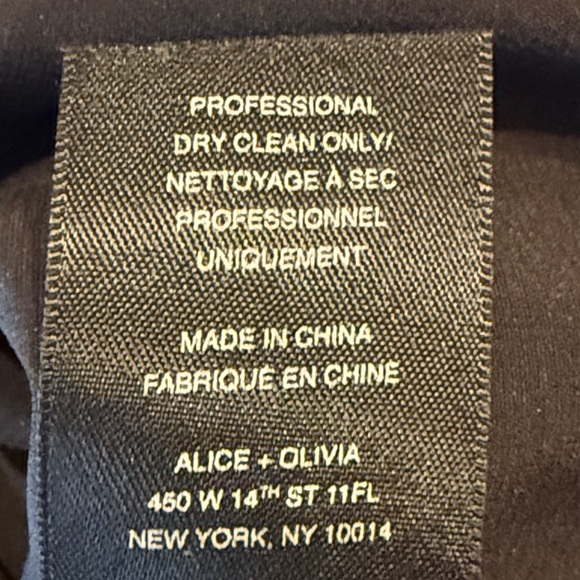 Alice + Olivia 'Yve' Cutout Sleeveless Black Sheath Dress Size 6 - Picture 14 of 14